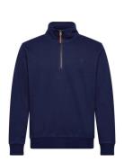 Indigo 1/4 Zip Sweatshirt Rinse Navy Timberland