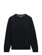 Essential Logo Crew Sweatshirt Navy Superdry