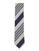 Striped Silk Tie Navy GANT