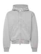 Bubble Zip Hoodie Dove Grey -48 Grey Hope