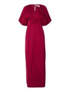 Slflaurina Regular 2/4 Ankle Dress Red Selected