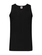 Valueweight Athletic Vest Black Fruit Of The Loom