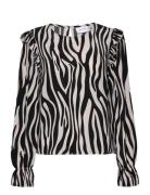 Vifini Ck L/S Top/Su Black Vila