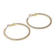 Snö Of Sweden Story Ring Earring - Gold/Clear