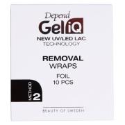 Depend Gel iQ Removal Wrap Folie 10 kpl