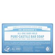 Dr. Bronner All One Unscented Baby Mild Pure Castile Bar Soap 140