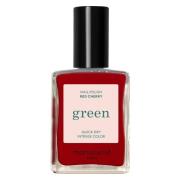 Manucurist Green Nail Polish Red Cherry 15ml