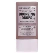 Revolution Beauty Bright Light Bronzing Drops Deep Bronze Summer
