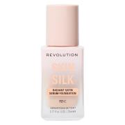 Revolution Beauty Skin Silk Serum Foundation F2 23ml