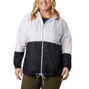 Columbia Women's Flash Forward Windbreaker White, Black