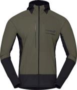 Norrøna Men's Senja Alpha90 Zip Hood Olive Night