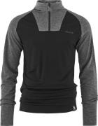 Bula Men's Retro Merino Wool Halfzip Sweater Black