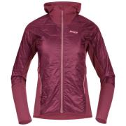 Bergans Women's Cecilie Light Insulated Hybrid Jacket Dark Creamy Roug...