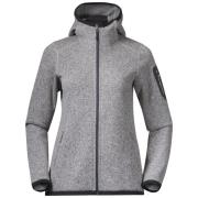 Bergans Women's Kamphaug Knitted Hoodie Chalk Sand