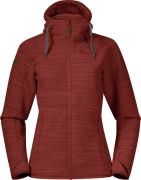 Bergans Women's Hareid Fleece Jacket Chianti Red