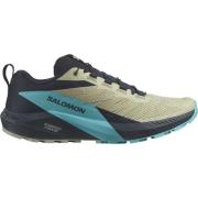 Salomon Men's Sense Ride 5 Alfalfa/Carbon/Peacock Blue