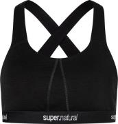 super.natural Women's Feel Good Bra Jet Black