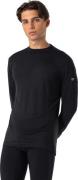 super.natural Men's Tundra175 Long Sleeve Jet Black