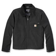 Carhartt Men's Relaxed Fit Duck Detroit Jacket Black