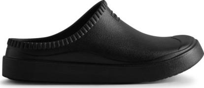 HUNTER Unisex In/Out BLOOM Algae Foam Clog Black