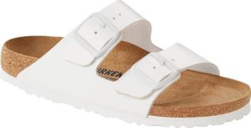 Birkenstock Women's Arizona Natural Leather Narrow White