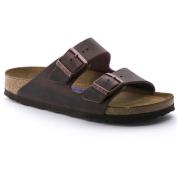 Birkenstock Unisex Arizona Oiled Nubuck Leather Soft Footbed Regular H...