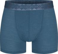 Gridarmor Men's Finse Merino Boxers Indian Teal