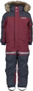 Didriksons Kids' Bjärven Coverall 3 Rusty Wine