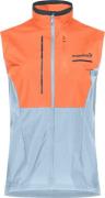 Norrøna Women's Senja Aero90 Vest  Flamingo/Blue Fog