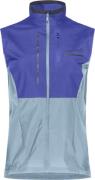 Norrøna Women's Senja Aero90 Vest  Royal Blue/Blue Fog