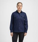 Aclima Women's ReBorn Woolshirt Navy Melange