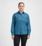 Aclima Women's ReBorn Woolshirt Blue Melange