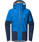 Haglöfs Men's L.I.M Hybrid Touring Hood Electric Blue/Tarn Blue