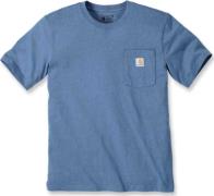 Carhartt Men's K87 Pocket Short Sleeve T-Shirt Thundercloud Heather