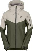 Scott Women's Jacket Explorair 3l Bread brown/Fresh green