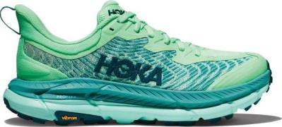 Hoka Women's Mafate Speed 4 Lime Glow/Ocean Mist