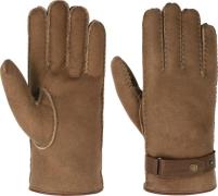 Stetson Deerskin Lambswool Gloves Brown