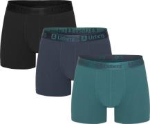 Urberg Men's Isane 3-pack Bamboo Boxers Black/Blue/Green