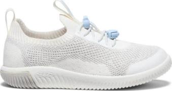 Keen Kid's KNX Knit Sneaker Star-white-skyway