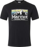 Marmot Men's MMW Gradient Tee Ss Black