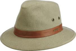 Stetson Cotton Traveller Outdoor Hat Olive