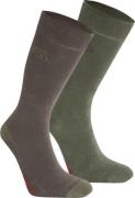 Craghoppers Unisex Insect Repellent Twin Pack Socks Woodland Green / W...