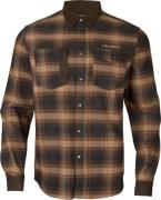 Härkila Men's Aivak Long Sleeve Shirt Burgundy
