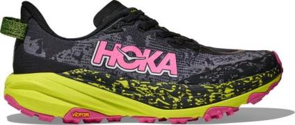 Hoka Women's Speedgoat 6 Black / Neon Hoka Citrus