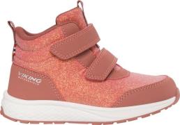Viking Footwear Kid's Bouncy Glitter Mid Wp 2v Pink