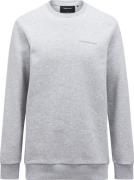 Peak Performance Men's Original Small Logo Crew Med Grey Melange