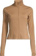 Casall Women's Soft Touch Zip Jacket Light Khaki
