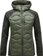 Peak Performance Men's Helium Down Hybrid Hood Pine Needle