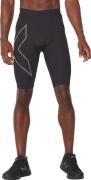 2XU Men's MCS Run Compression Shorts Black/Black Reflective