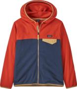 Patagonia Kids' Micro D Snap-T Jacket New Navy W/Madder Red